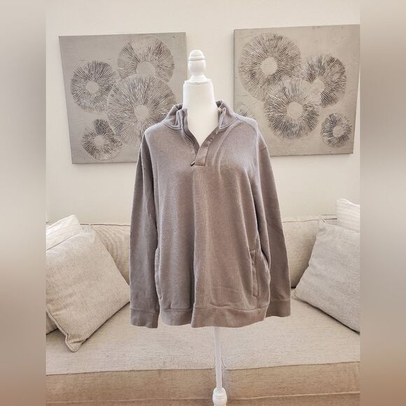 Tommy Bahama Half Zip Sweatshirt Sz XL - Picture 1 of 11